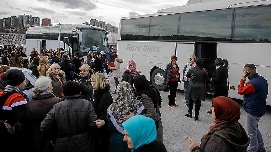 Bosnian women set off for all-women convoy in Turkey