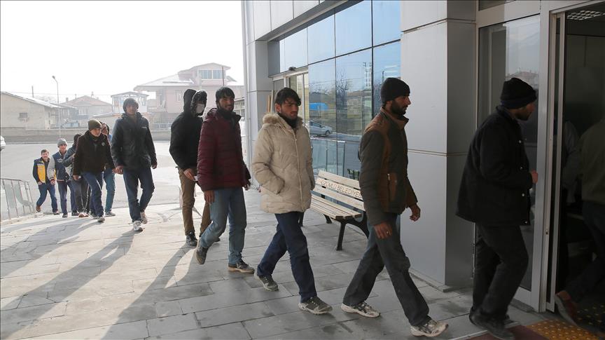 More than 90 undocumented migrants held across Turkey