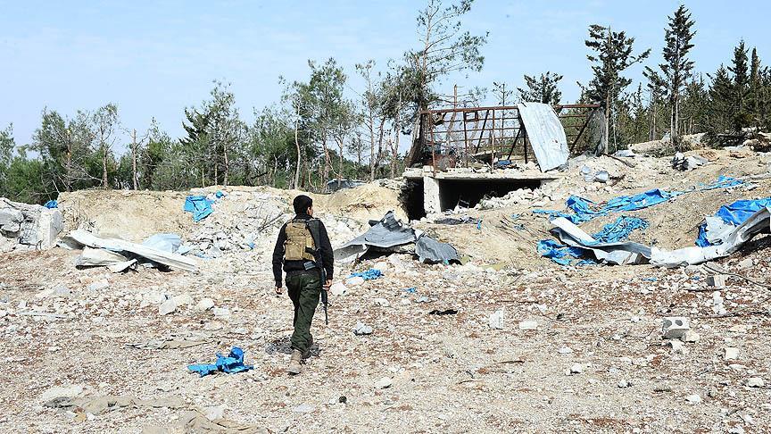 Bafilun Dağı'ndaki terör kampı görüntülendi