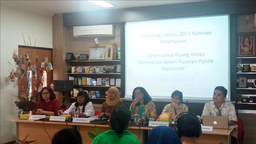 Ada 348.446 kasus kekerasan terhadap perempuan sepanjang 2017