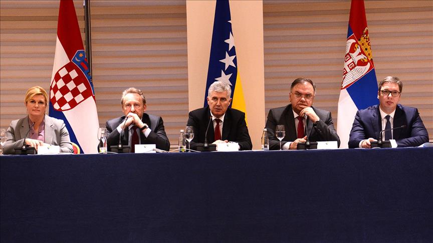 Cumbre de Bosnia, Serbia y Croacia sobre estrategia de la UE