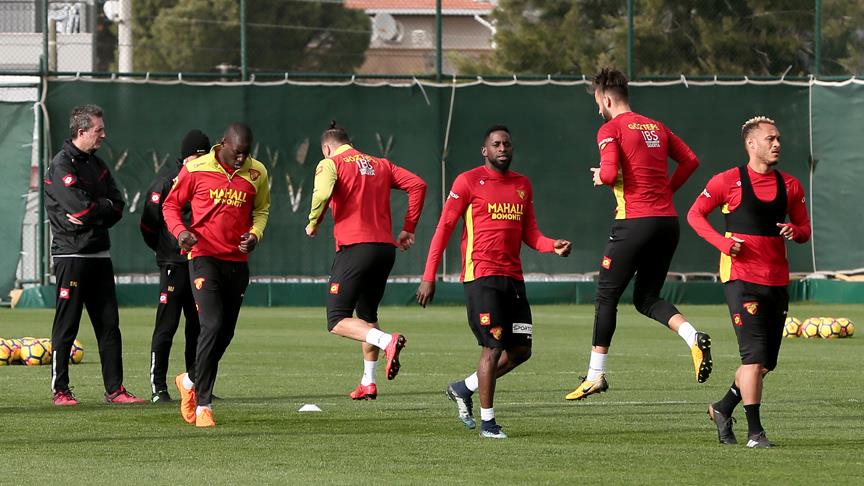 Göztepe, Antalyaspor maçı hazırlıklarını sürdürdü