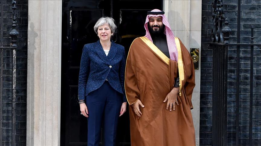 Reino Unido: May fue criticada por visita de príncipe heredero saudita