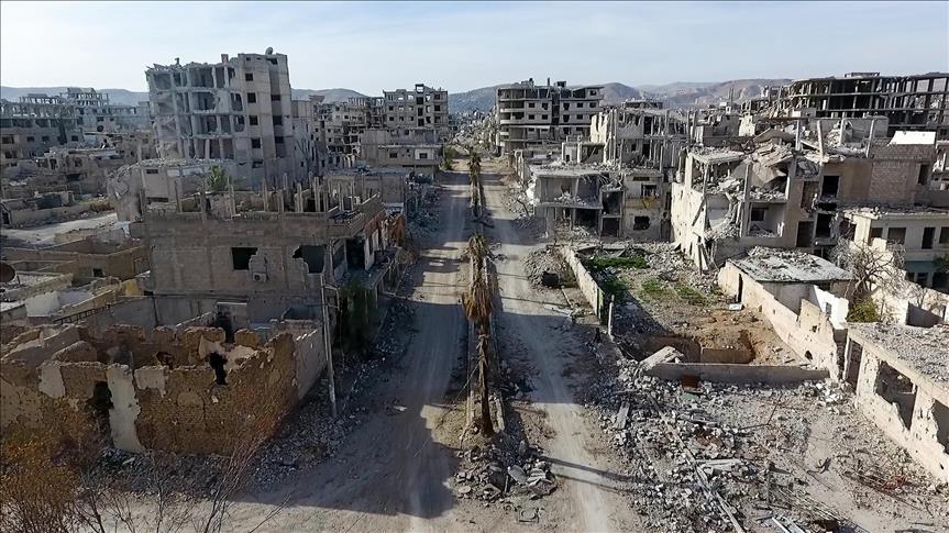 Syria regime, allies cut besieged Eastern Ghouta in two