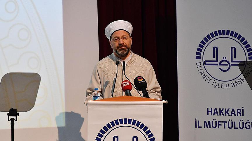 Diyanet İşleri Başkanı Prof. Dr. Erbaş: Tefrikaya sebep olan anlayışlar asla İslami olamaz