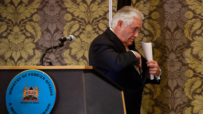 Tillerson Kenya'da rahatsızlandı