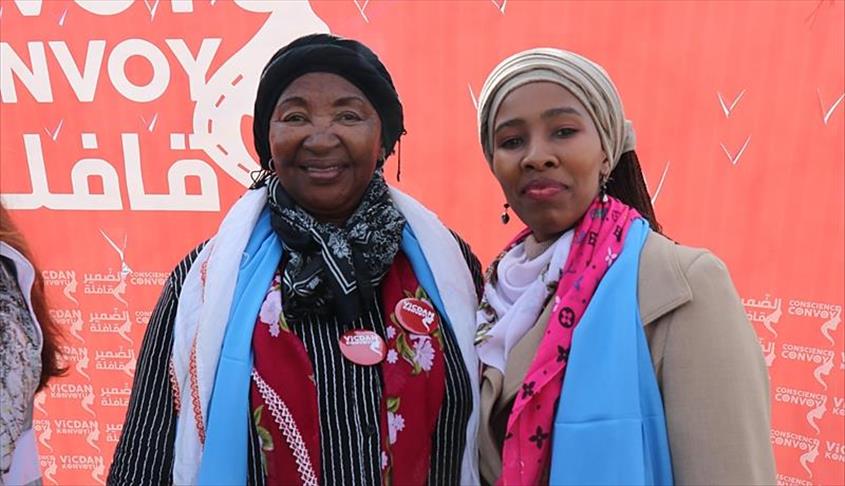 Mandela women vow to continue support for Syrian women