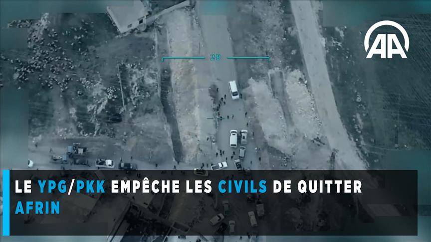 [Video]  Le YPG/PKK empêche les civils de quitter Afrin  