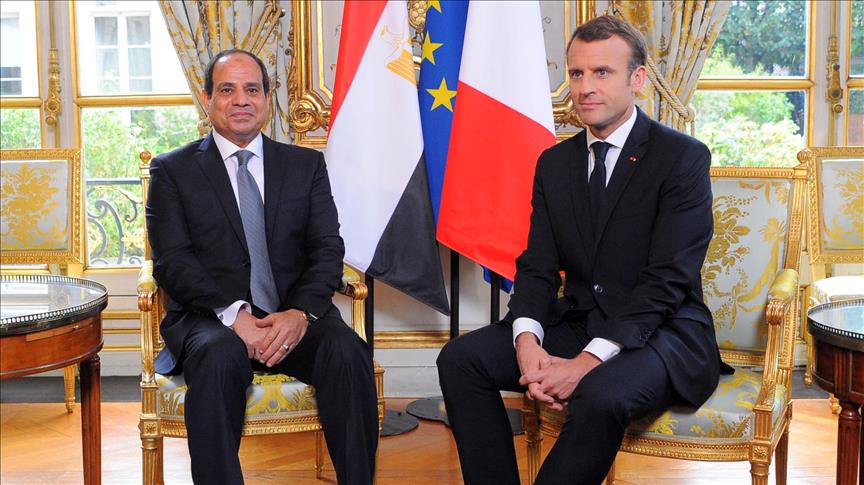 Egypt, France discuss conflicts in Syria, Libya
