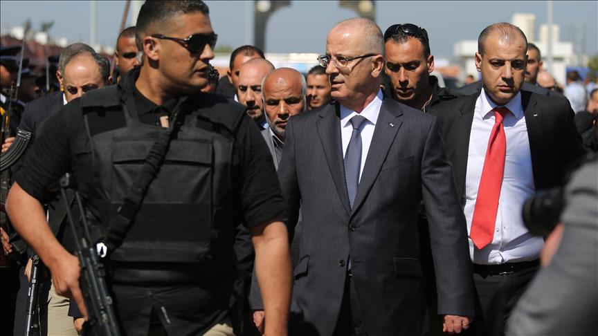 Palestinian PM urges Hamas to hand over Gaza security