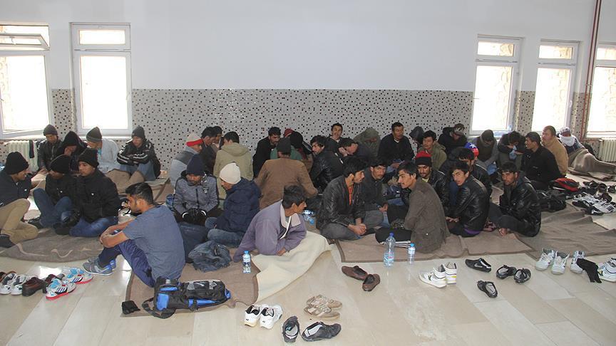 Over 650 undocumented migrants held in eastern Turkey