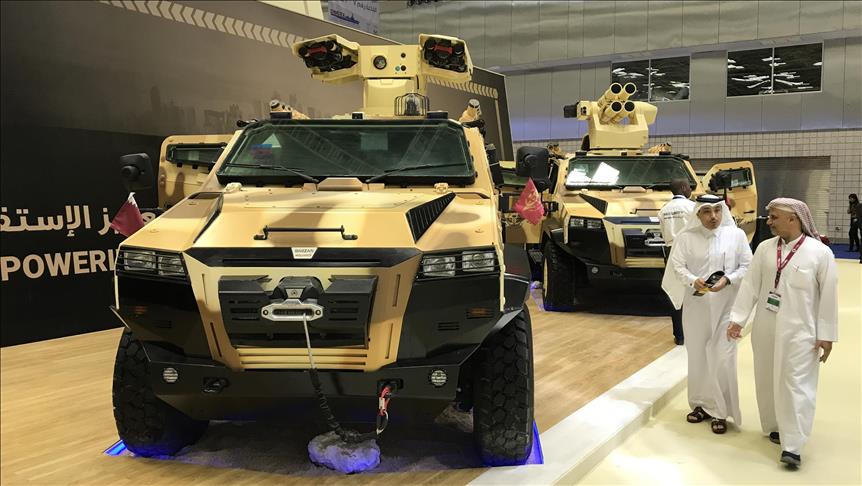 New Turkish armored vehicles showcased at Doha expo