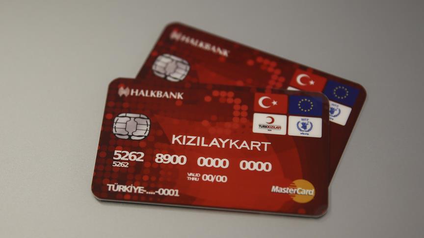 1.2M refugees in Turkey own charity debit cards