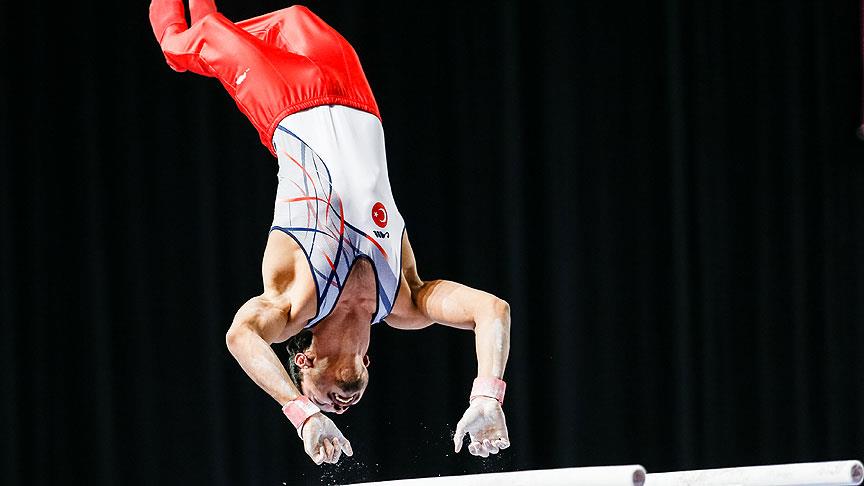 Milli sporcular artistik cimnastikte finale yükseldi