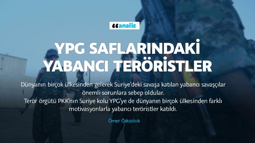 YPG saflarındaki yabancı teröristler
