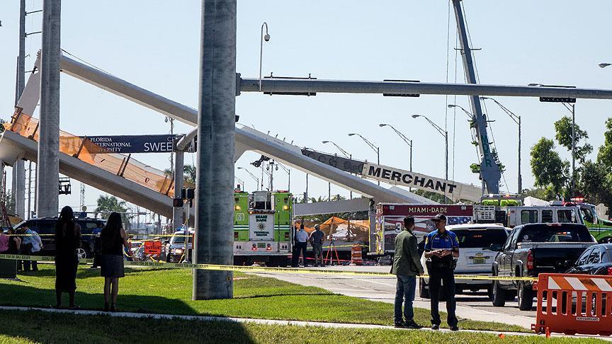 US: At least 6 dead in Florida bridge collapse