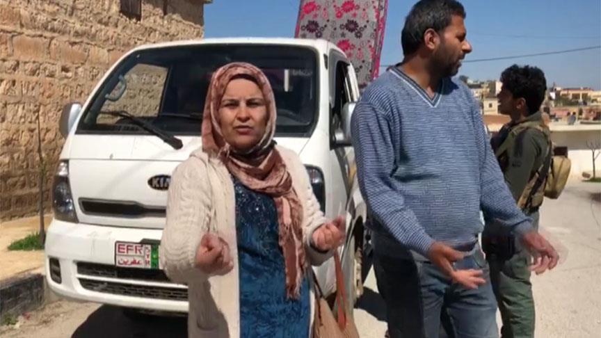 Civilians in Afrin expose PYD/PKK’s smear campaign