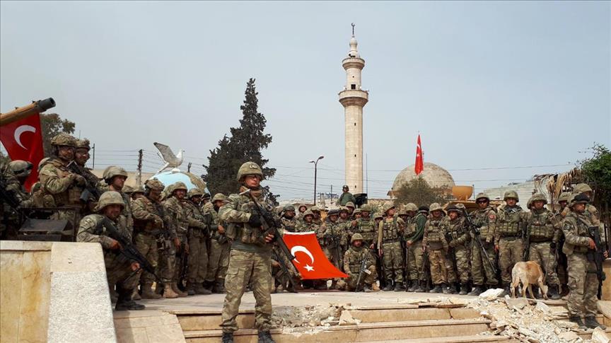 Las fuerzas turcas tomaron el control total del centro de Afrin, Siria