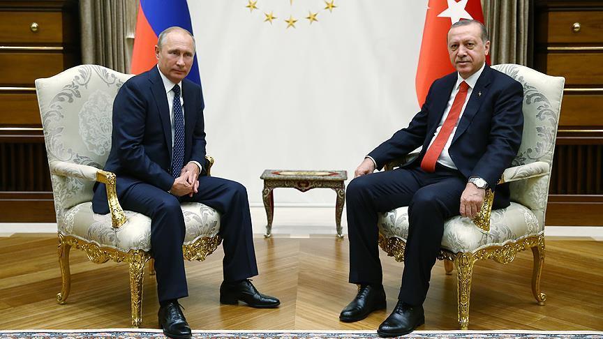 Ердоган - Путин: Додатно продолжување на соработката помеѓу Турција и Русија