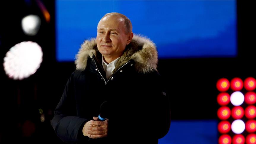 Russia: Putin re-elected president in landslide victory