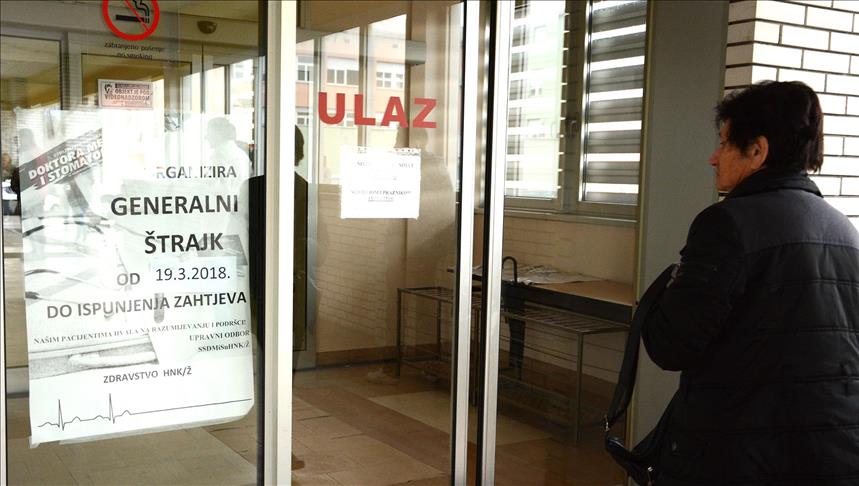Liječnici u HNK stupili u generalni štrajk