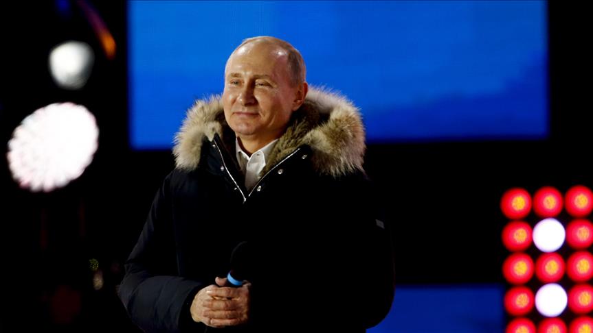 Con una aplastante victoria, Putin fue reelegido como presidente de Rusia