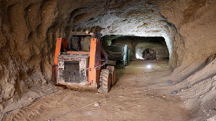 Anadolu Agency films YPG/PKK tunnels in Syria’s Afrin