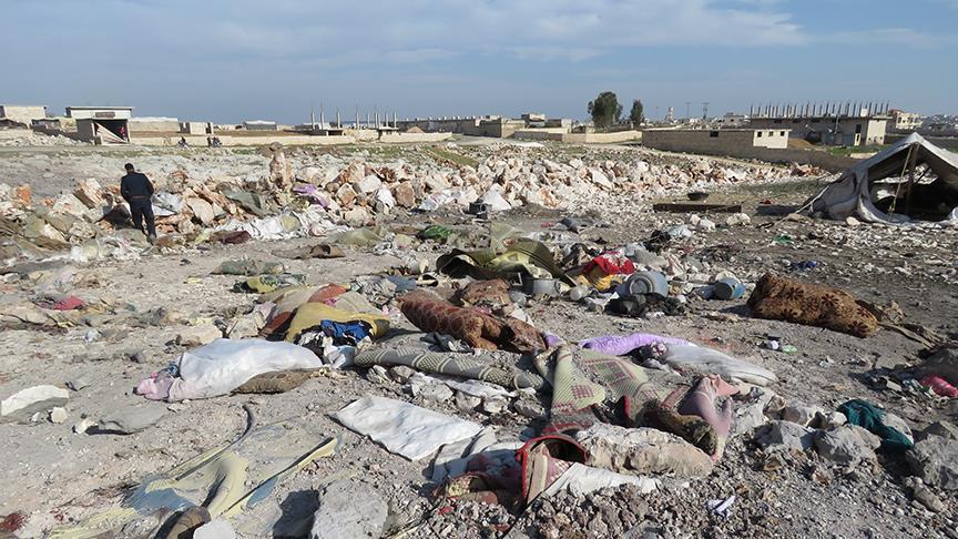 В Идлибе разбомбили лагерь беженцев, 10 погибших 