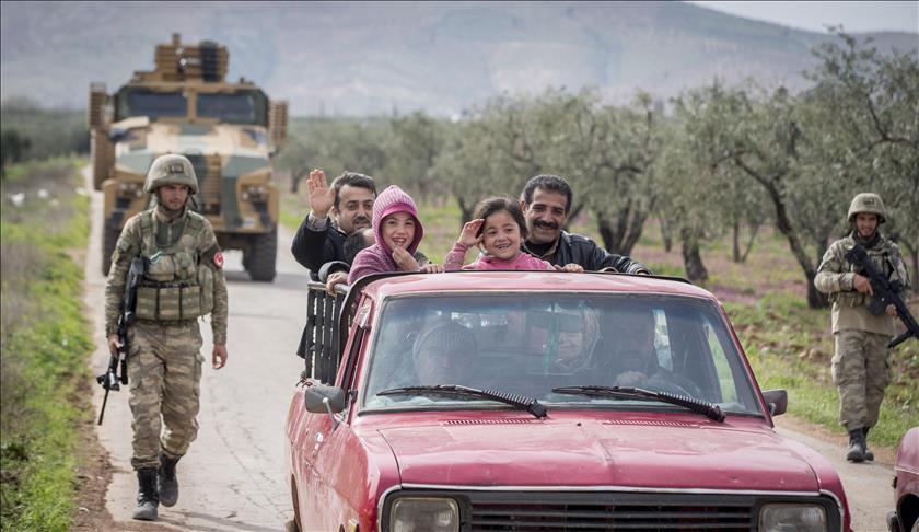 Syrian Turkmen, Arab tribes welcome liberation of Afrin