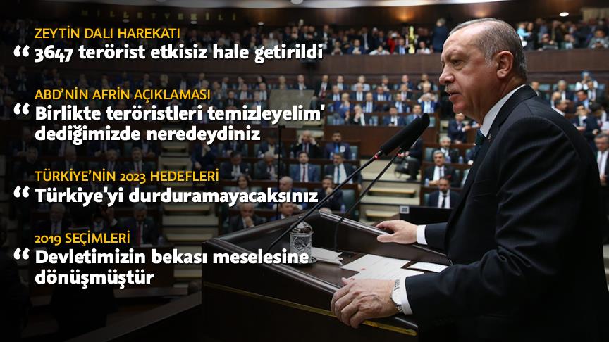 'Birlikte teröristleri temizleyelim' dediğimizde neredeydiniz'