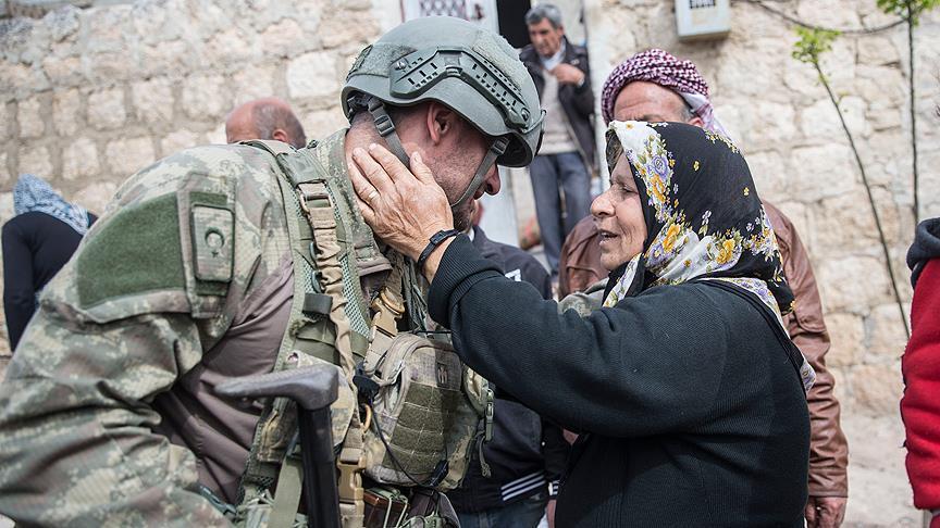 Afrin: Locals hail Turkish-led op. against terrorists
