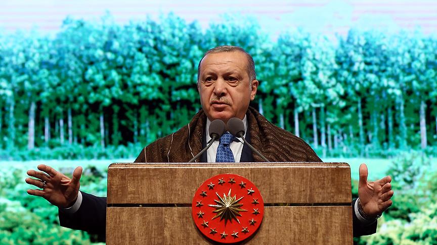 Cumhurbaşkanı Erdoğan: 'Türkiye sınırları boyunca terörist tehdidi ortadan kalkana kadar durmayacak'