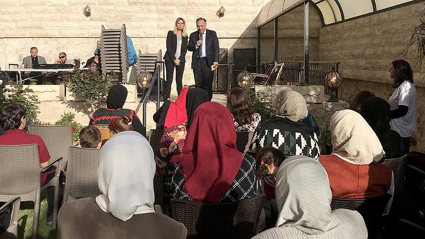 Filistinliler Anneler Günü'nü Türk Kültür Merkezi'nde kutladı