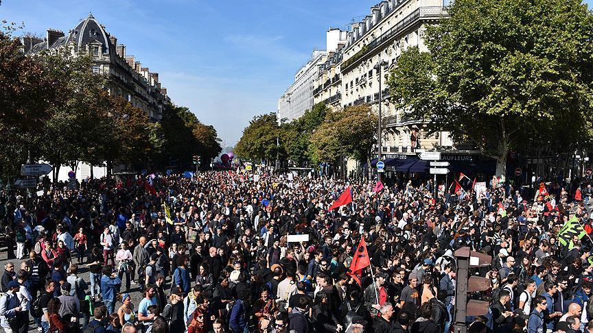 Comienza la primavera de huelgas y manifestaciones en Francia