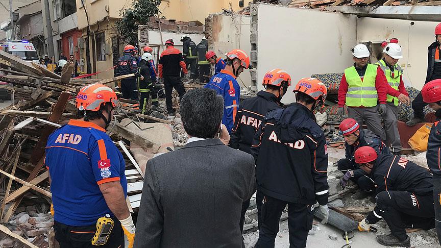 Bursa'da bir evde patlama