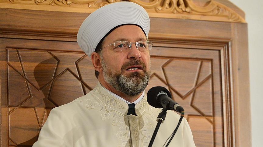 Diyanet İşleri Başkanı Erbaş'tan Regaip Kandili mesajı