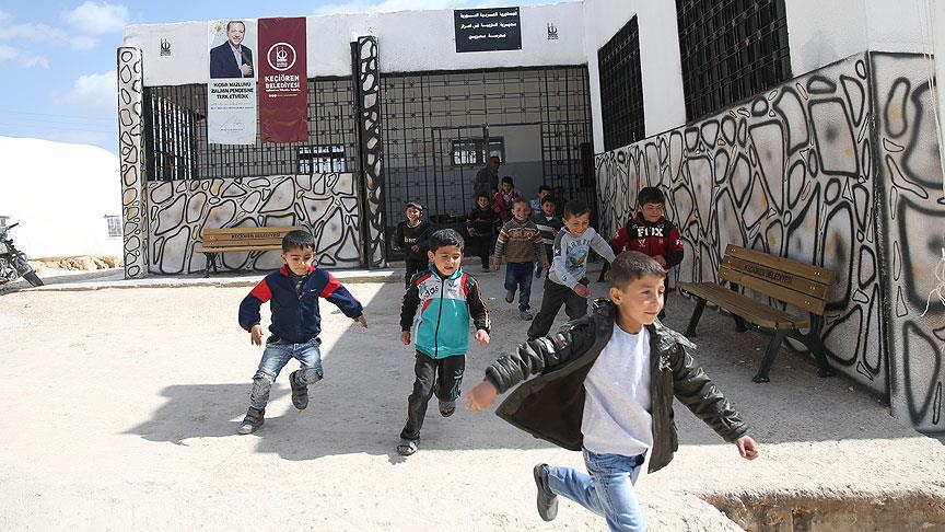 Afrin'de eğitim seferberliği