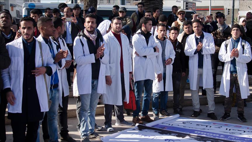 Médicos del sector público hacen huelga en Marruecos