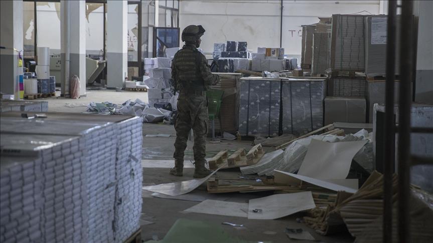 Turkish military finds YPG/PKK terror HQ in Afrin
