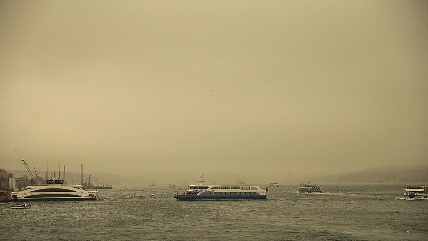 Dust-laden air engulfs Turkey