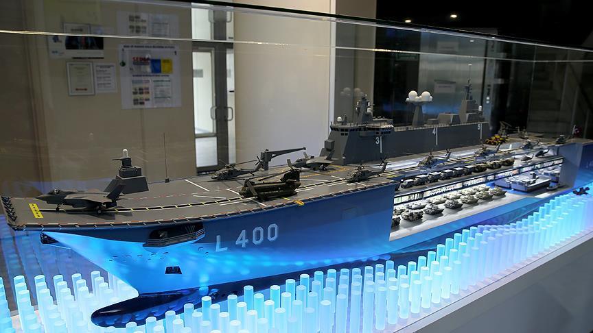 Turkey's indigenously-built warship to be ready in 2019