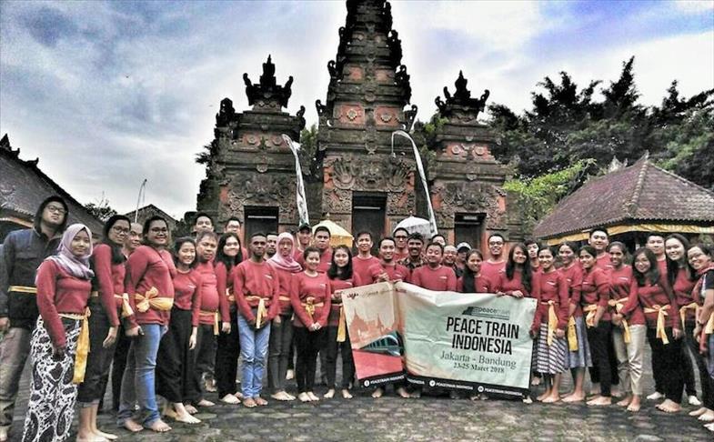 Puluhan pemuda ikuti Peace Train Indonesia