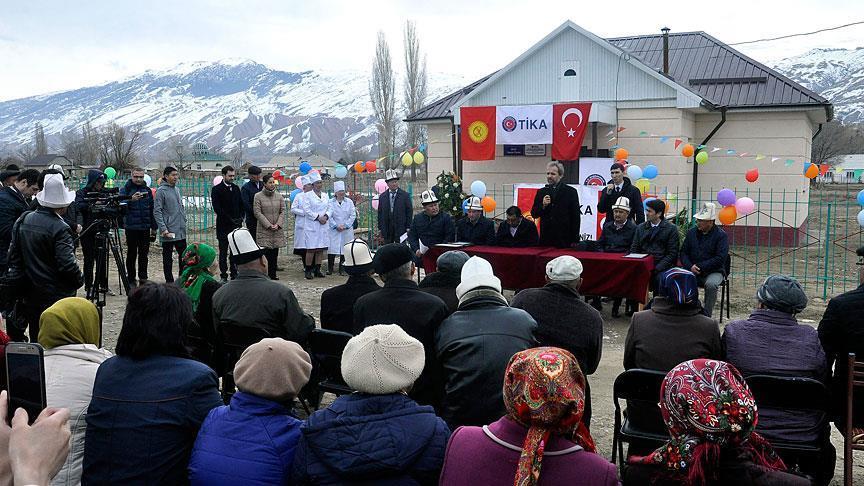 Turkish agency opens 2 health centers in Kyrgyzstan