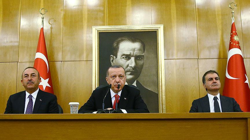 PKK’s presence in Sinjar not to be tolerated: Erdogan