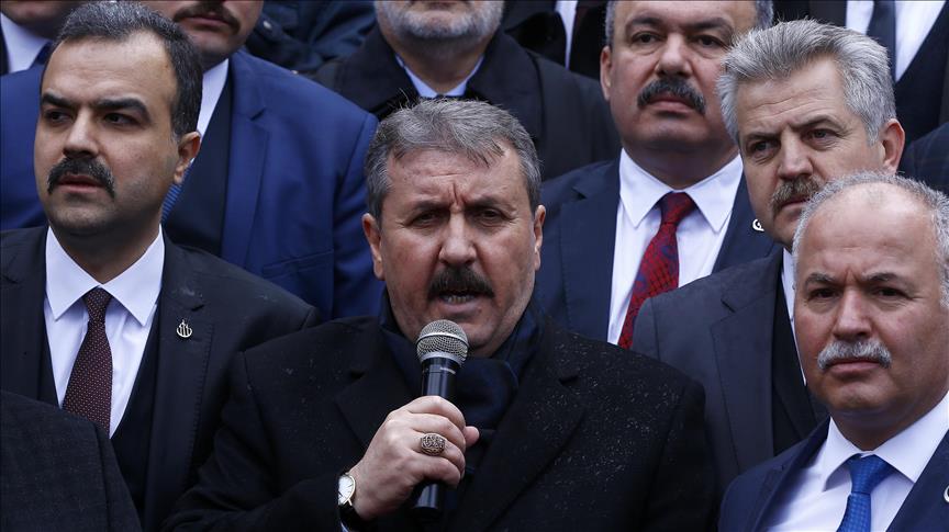 BBP Genel Başkanı Destici: Kahraman ordumuza ve güvenlik güçlerimize duacıyız