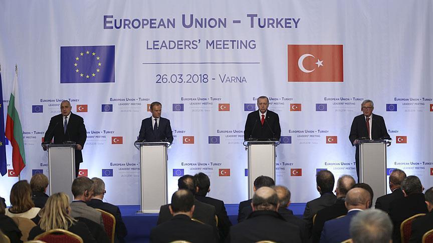 Erdogan &quot;Construisons ensemble une Europe forte, prospère et modèle de