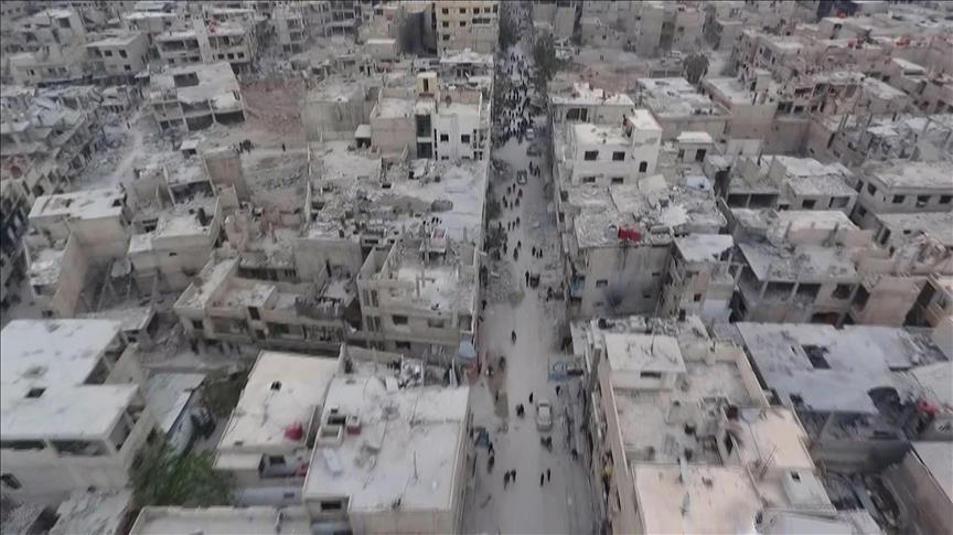 Footage shows civilian evacuation in E. Ghouta