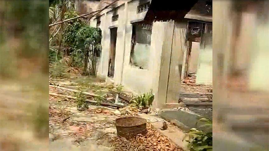 New footage reveals burnt villages in Rakhine