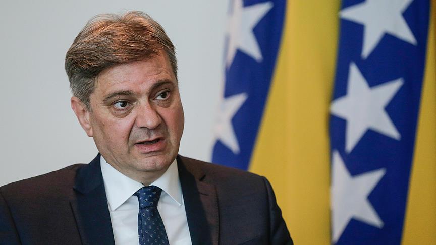 Bosna Hersek Bakanlar Konseyi Başkanı Zvizdic: Türkiye her zaman Bosna Hersek'in yanındaydı