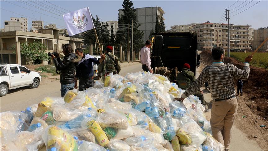 Free Syrian Army continues aid distribution in Afrin